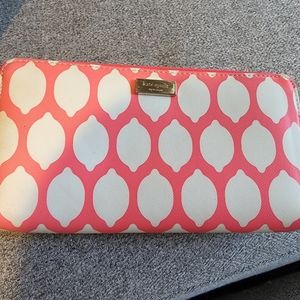 Kate spade pink lemon wallet